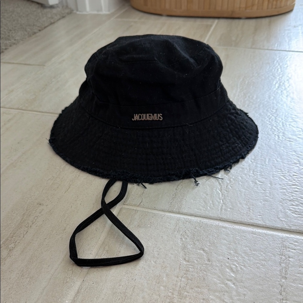 Jacquemus Black Bucket Hat